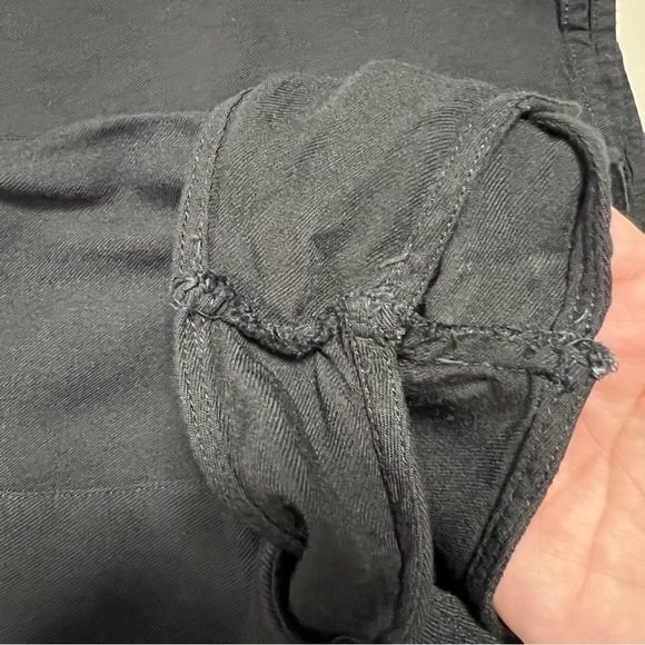 Aritzia Talula Ovington Black Rayon Wide Leg Cropped Jumpsuit - Picture 9 of 13